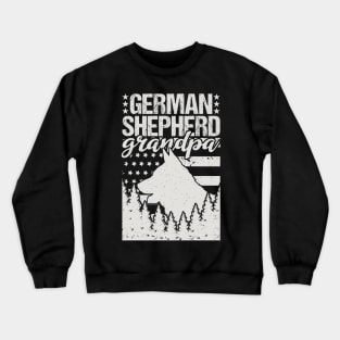 German Shepherd Grandpa Crewneck Sweatshirt